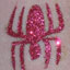Spiderman Spider Glitter Tattoo